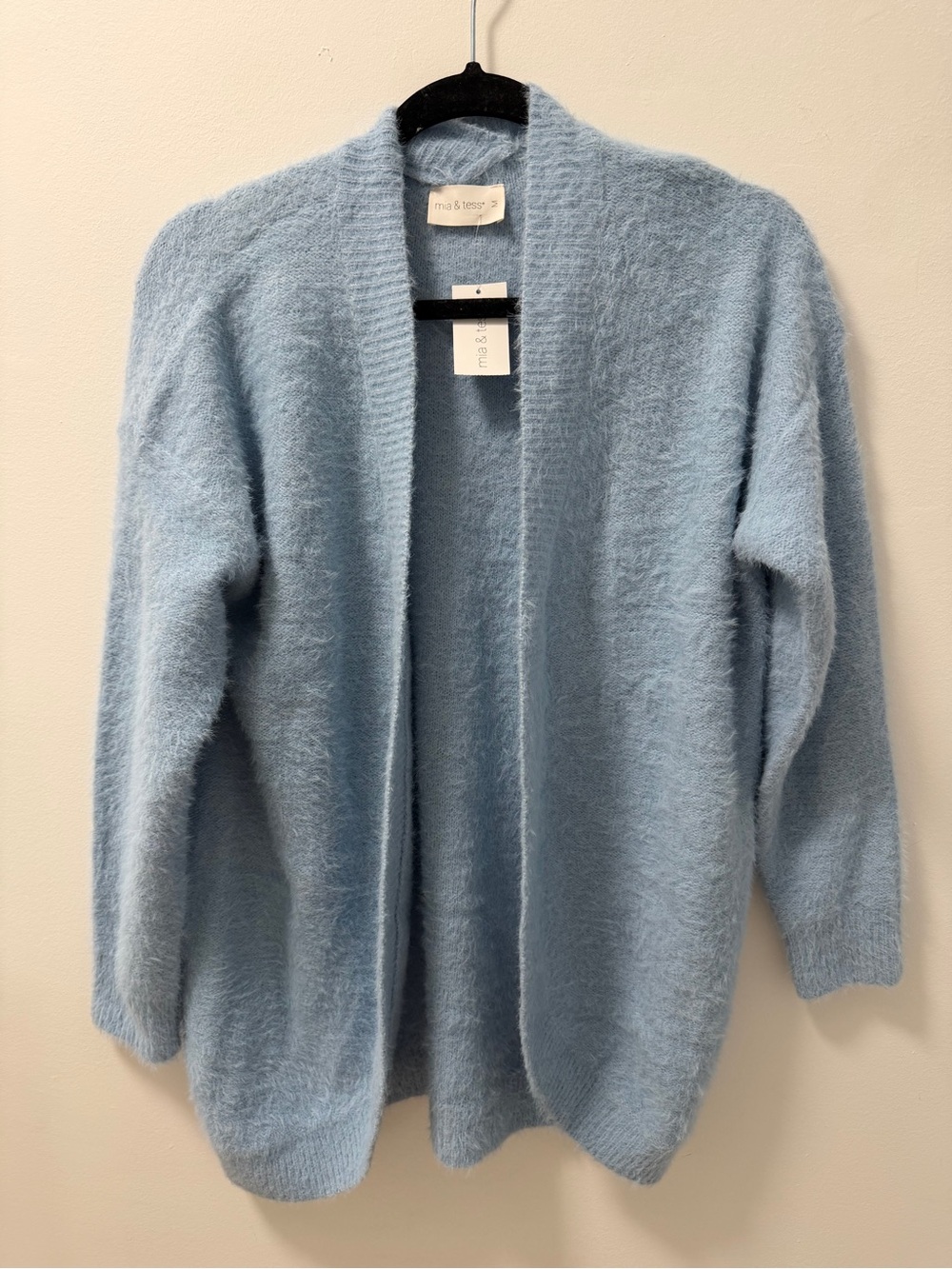 NWT Mia & Tess Blue Cardigan Sweater